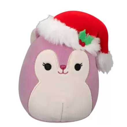 Squishmallows plyšová figúrka Allina the Plum Squirrel so Santa klobúkom 12 cm produktová fotografia