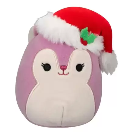 Squishmallows plyšová figúrka Christmas Allina the Squirrel with Santa Hat 20 cm produktová fotografia