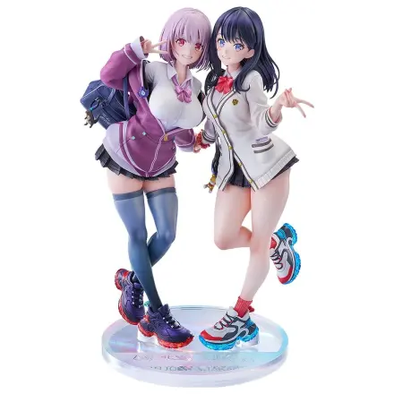 SSSS.Gridman PVC sochy 1/7 2-balenie Rikka Takarada & Akane Shinjo feat. toridamono 22 cm produktová fotografia