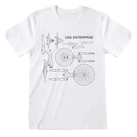 Star Trek Enterprise Specs adult pánske tričko produktová fotografia