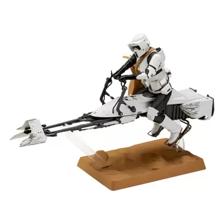 Star Wars Model Kit 1/12 Speeder Bike 26 cm termékfotója