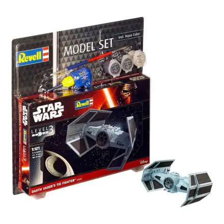 Star Wars súprava na stavbu modelu 1/121 súprava modelu TIE Fighter Dartha Vadera 7 cm produktová fotografia