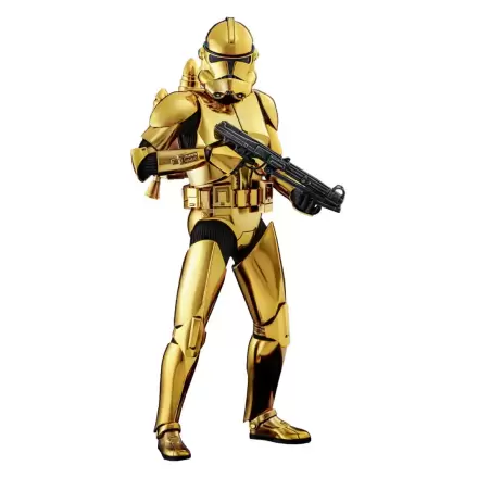 Star Wars akčná figúrka 1/6 Clone Trooper (Gold Chrome Version) Exclusive 30 cm termékfotója