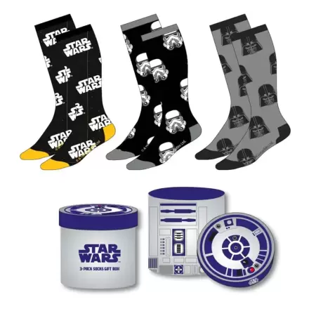 Star Wars ponožky 3-pack 38-45 termékfotója