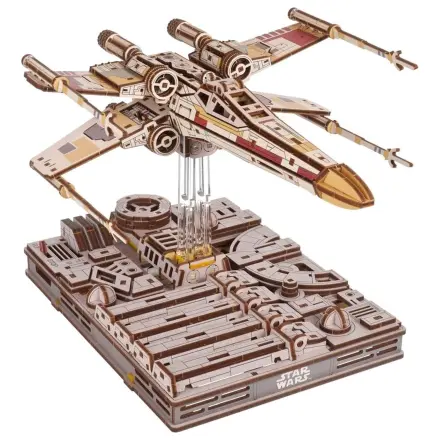 Star Wars 3D drevené puzzle Luke Skywalker's X-Wing Starfighter produktová fotografia