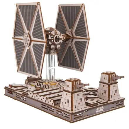 Star Wars 3D Drevené Puzzle TIE Fighter produktová fotografia