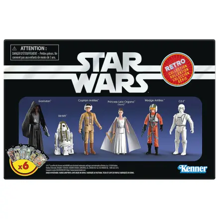 Star Wars: A New Hope Retro Collection súprava 6 figúrok 9,5 cm produktová fotografia