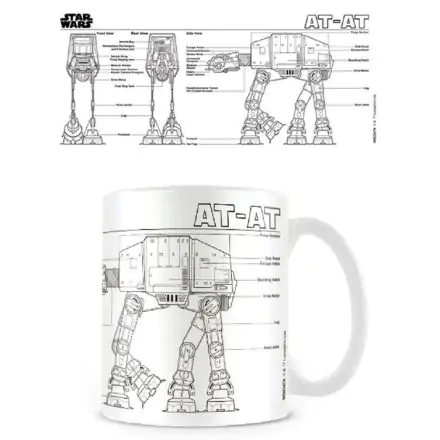 Star Wars AT-AT Sketch hrnček termékfotója