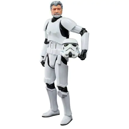 Star Wars Black Series Akčná Figúrka 2021 George Lucas (v prestrojení Stormtroopera) 15 cm produktová fotografia