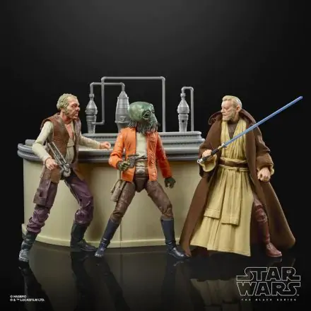 Star Wars Black Series The Power Of The Force Cantina Showdown sada figúrok 15cm termékfotója