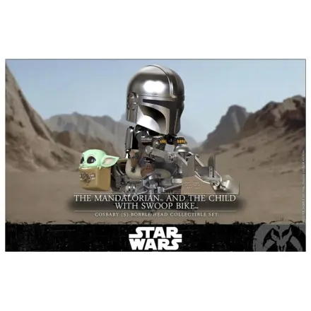 Star Wars Cosbaby Wave 1 The Mandalorian & The Child Swoop Bike produktová fotografia