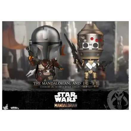 Star Wars Cosbaby Wave 3 Mandalorian & IG-11 Súprava produktová fotografia
