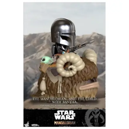 Star Wars Cosbaby Wave 3 The Mandalorian & The Child with Bantha produktová fotografia