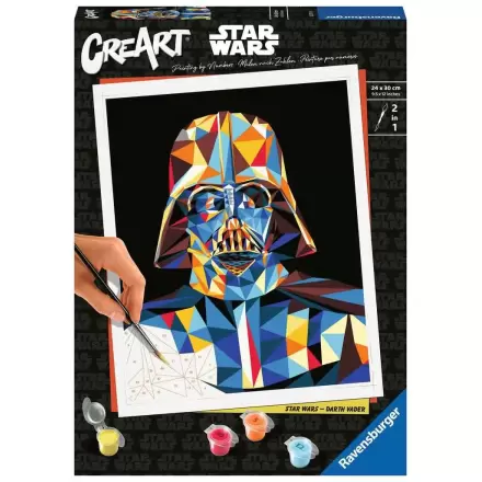 Star Wars CreArt Maľovanie podľa čísel Painting Set Darth Vader 24 x 30 cm produktová fotografia