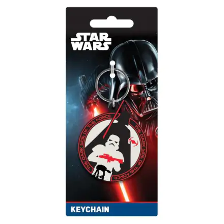 Star Wars gumený kľúčenka Darth Vader a Storm Trooper 6 cm termékfotója