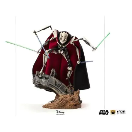 Star Wars Deluxe BDS Art mierka socha 1/10 General Grievous 33 cm produktová fotografia