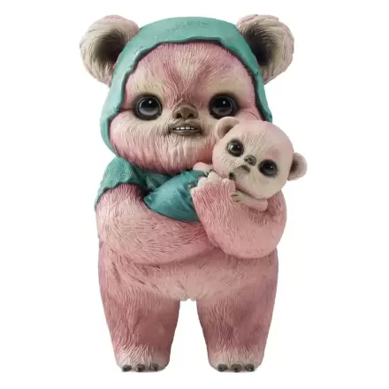 Star Wars dizajnérska soška Ewok od Mab Graves ružová varianta 18 cm termékfotója