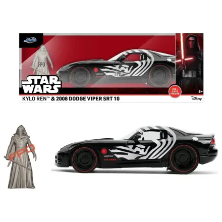 Star Wars Diecast Model 1:24 Kylo Ren Dodge Viper SRT10 2008 produktová fotografia