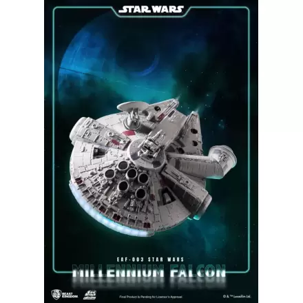 Star Wars Egg Attack Piaci Modell s podsvietením Millennium Falcon 13 cm termékfotója