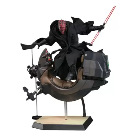 Star Wars Episode I Movie Masterpiece Akčná figúrka 1/6 Darth Maul so Sith Speeder 29 cm termékfotója