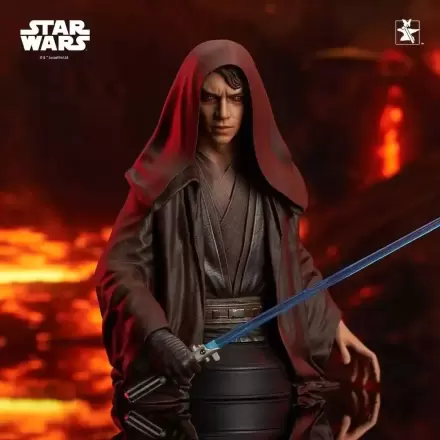 Star Wars Episode III Busta 1/6 Dark Anakin Skywalker 2022 Premier Guild Membership Gift 15 cm produktová fotografia