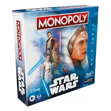 Star Wars Board Game Monopoly Light Side Edition *German Version* - spoločenská hra produktová fotografia