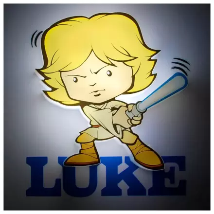 Star Wars Luke Skywalker 3D Light FX mini lampa produktová fotografia