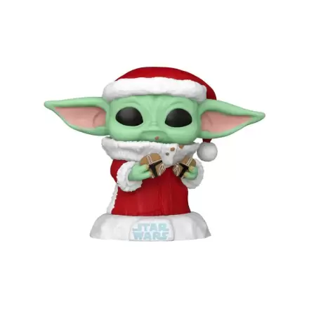 Star Wars: Mandalorian Funko POP! Vinylová figúrka Holiday Grogu 9 cm termékfotója