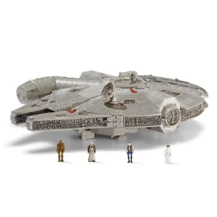 Star Wars Micro Galaxy Squadron Tematické vozidlo s figúrkami Millennium Falcon 22 cm termékfotója