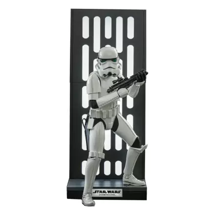 Star Wars Movie Masterpiece Akčná figúrka 1/6 Stormtrooper s prostredím Hviezdy smrti 30 cm termékfotója