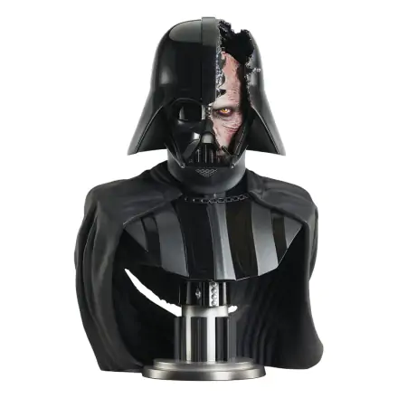 Star Wars: Obi-Wan Kenobi Legends in 3D Busta 1/2 Darth Vader (Poškodená Helma) 28 cm produktová fotografia