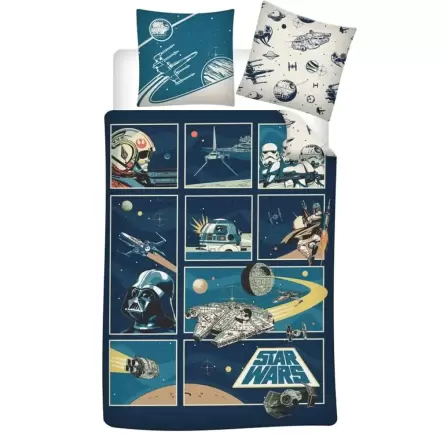 Star Wars bavlnený poťah na perinu posteľ 90 cm produktová fotografia