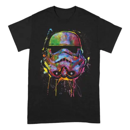 Star Wars tričko Paint Splats Helmet produktová fotografia
