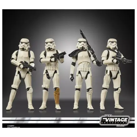 Star Wars Remnant Stormtrooper Multipack 4 figúrky Vintage Coll. 10 cm produktová fotografia