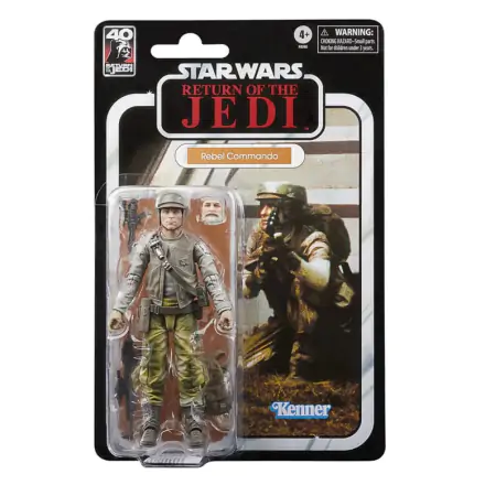 Star Wars Episode VI Anniversary Black Series Akčná figúrka Rebel Commando 15 cm termékfotója