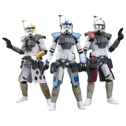 Star Wars The Black Series Star Wars The Clone Wars sada 3 figúrok 15cm produktová fotografia