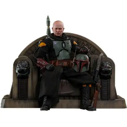 Star Wars The Mandalorian akčná figúrka 1/6 Boba Fett (Repaint Armor) a Throne 30 cm produktová fotografia