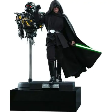 Star Wars The Mandalorian akčná figúrka 1/6 Luke Skywalker (Deluxe Version) 30 cm produktová fotografia