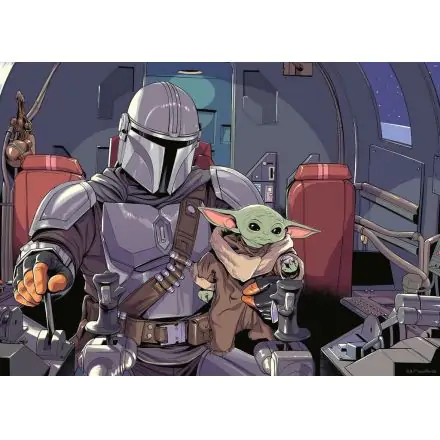 Star Wars The Mandalorian Puzzle Cartoon (1000 dielov) termékfotója