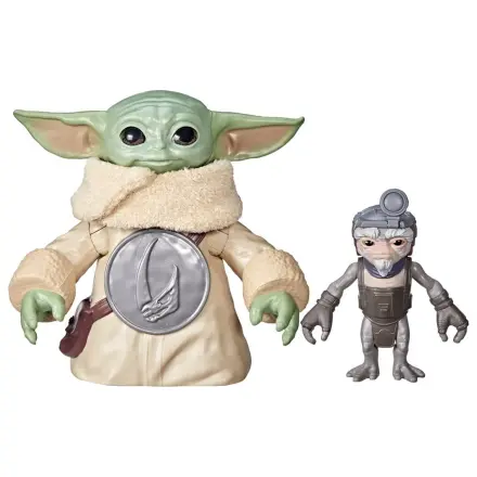 Star Wars: The Mandalorian & Grogu Elektronická akčná figúrka Huggin' Grogu & Anzellan 17 cm produktová fotografia