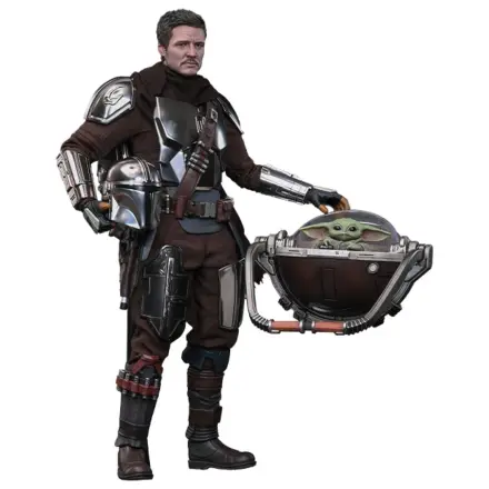 Star Wars: The Mandalorian & Grogu Movie Masterpiece akčná figúrka 1/6 The Mandalorian and Grogu (Deluxe Version) 31 cm produktová fotografia