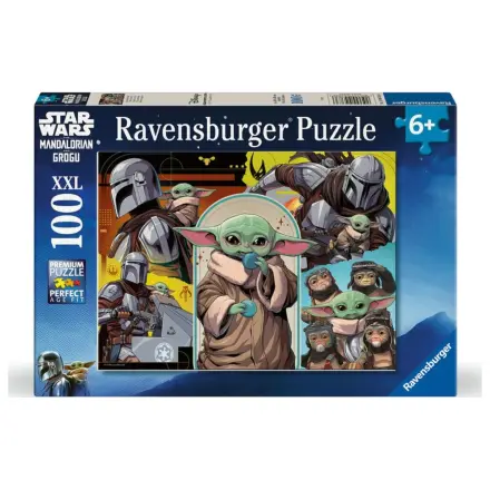 Star Wars The Mandalorian & Grogu XXL puzzle 100 kusov produktová fotografia