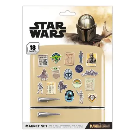 Star Wars: The Mandalorian Magnetky na chladničku Bounty Hunter produktová fotografia
