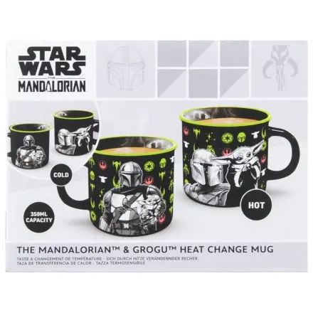 Star Wars: The Mandalorian Magický hrnček Mandalorian a Grogu produktová fotografia