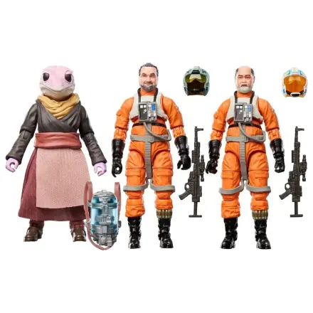 Star Wars The Vintage Collection Mandalorian balenie 3 figúrok produktová fotografia