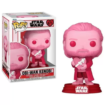 Star Wars Valentines POP! Star Wars vinylová figúrka Obi-Wan Kenobi 9 cm termékfotója