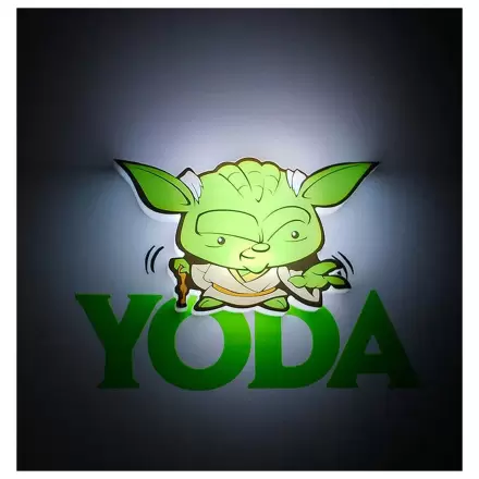 Star Wars Yoda 3D Light FX mini lampa produktová fotografia