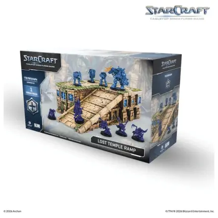 StarCraft TMG Rozširujúca súprava Terén: Lost Temple Ramp produktová fotografia