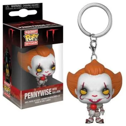 Stephen King's It 2017 Pocket POP! Vinyl prívesok Pennywise s balónom 4 cm termékfotója