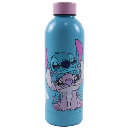 Stitch Alien 626 nerezová fľaša na vodu so skrutkovacím uzáverom 530 ml produktová fotografia
